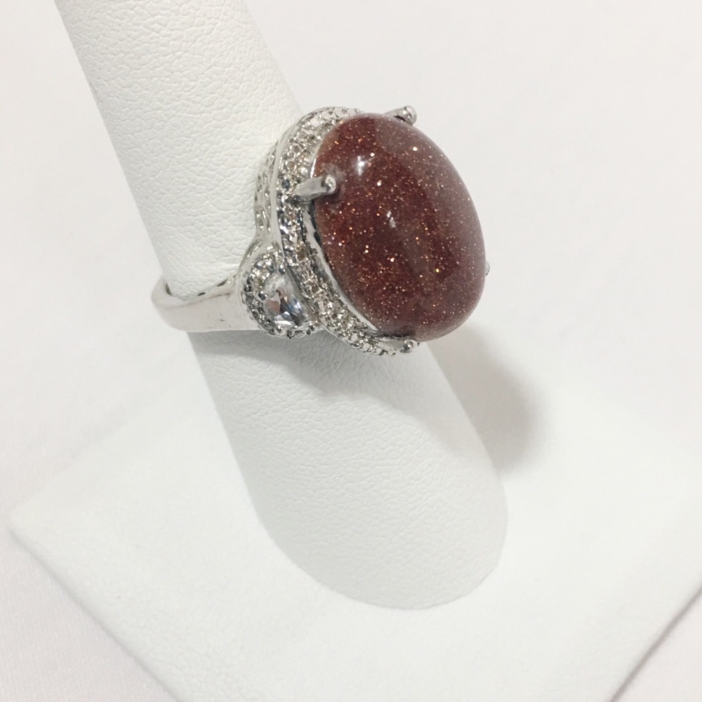 GOLDSTONE GALAXY RING - Picture 2 of 6